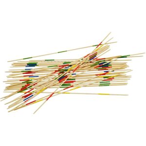 Traditional Garden Games Giant Garden Pick Up Sticks  - Red, Green and Brown