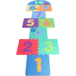 Traditional Garden Games Garden Hopscotch  - Red, Blue and Green