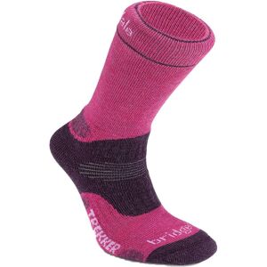 Bridgedale Women's Hike Midweight Merino Performance Boot Original Socks  - Pink