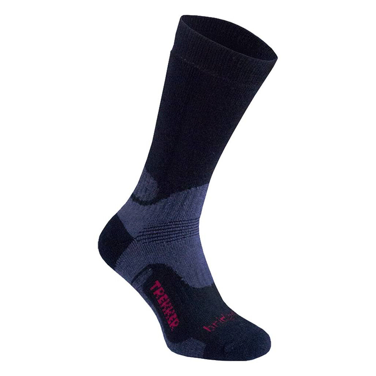Bridgedale Men's Hike Midweight Merino Performance Boot Original Socks  - Black
