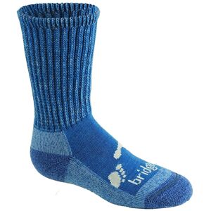 Bridgedale Junior Hike All Season Merino Comfort Boot Socks  - Blue/White