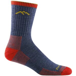 Darn Tough Men's Hiker Micro Crew Midweight Socks  - Red/Blue