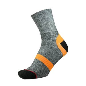1000 Mile Men's Approach Repreve Double Layer Socks  - Grey/Black/Yellow