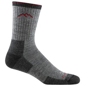 Darn Tough Men's Hiker Micro Crew Charcoal Midweight Socks  - Grey