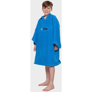 Dryrobe Organic Towelling Kids Cobalt Blue Robe  - Blue