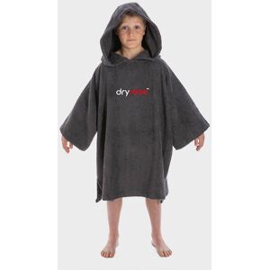 Dryrobe Organic Towelling Kids Grey Robe  - Grey