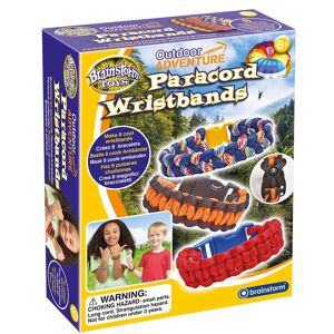 Brainstorm Outdoor Adventure Paracord Wristbands  - Red/Orange/Blue