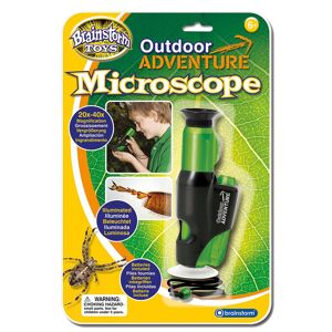 Brainstorm Outdoor Adventure Microscope  - Green/Black
