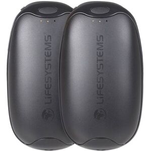 Lifesystems Dual-Palm Rechargeable Hand Warmers  - Black