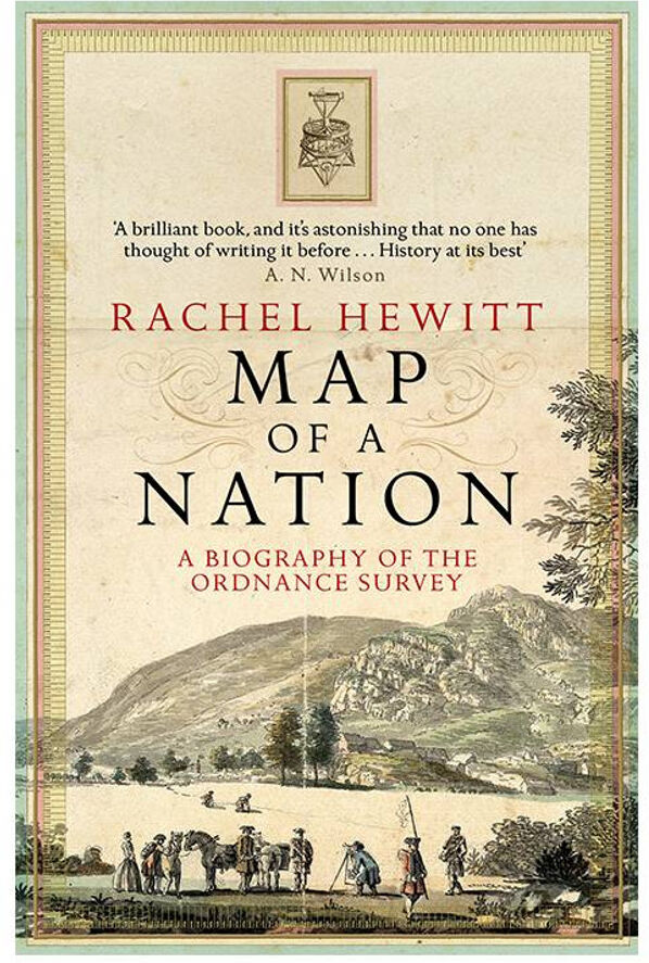 Granta Books Map Of A Nation: A Biography of the  - White/Black