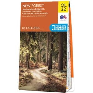 Ordnance Survey Map of New Forest