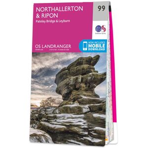 Ordnance Survey Map of Northallerton & Ripon