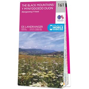 Ordnance Survey Map of The Black Mountains