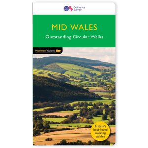 Pathfinder Walks in Mid Wales - Pathfinder Guidebook 41  - White/Grey