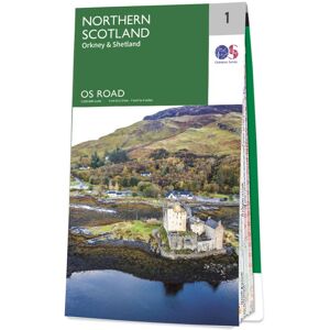 Ordnance Survey Map of Northern Scotland  -