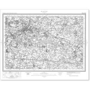 Ordnance Survey Maidstone 1896-1904