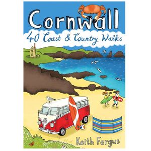 Pocket Mountains Cornwall: 40 Coast & Country Walks  - White/Black