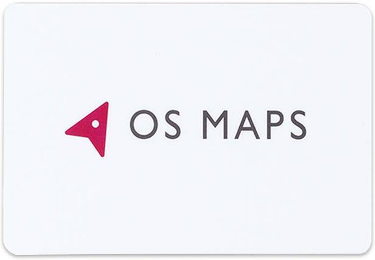 Ordnance Survey OS Maps Premium 12 Months Subscription Gift Card  -