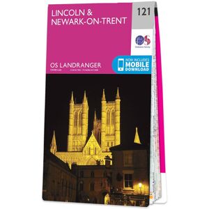 Ordnance Survey OS Map of Lincoln & Newark-on-trent: Landranger 121 - Na Ordnance Survey OS Map of Lincoln & Newark-on-trent: Landranger 121 - Na