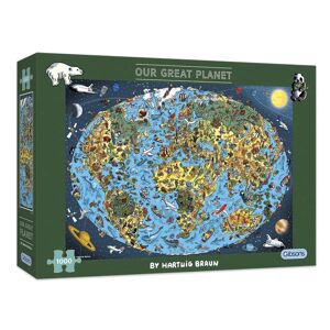 Gibsons Our Great Planet 1000 Piece Jigsaw Puzzle