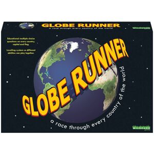 Wild Card Games Globe Runner Board Game  - Blue/Red/Yellow