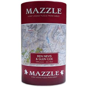 Harvey Maps Ben Nevis & Glen Coe 1000 Piece Jigsaw Puzzle