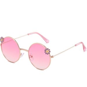 PatPat Toddler/kids Girl Sweet Style Daisy Flower Accent Sunglasses  - Pink