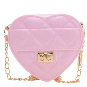 PatPat Toddler/kids Love Fashion One Shoulder Crossbody Chain Bag  - Pink