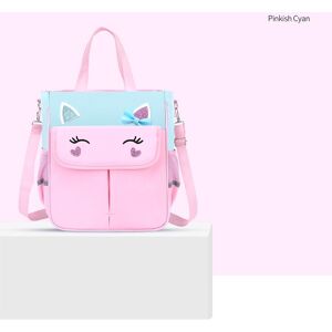 PatPat Kids Girl/Boy Childlike Unicorn Nylon Handheld Crossbody Bag  - Pink