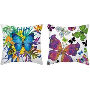 PatPat Set of 2 Nordic Geometric Butterfly Pattern Cushion Cover Pillowcases(Pillow Core not included)  - SMYH