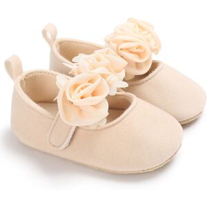 PatPat Baby / Toddler Flower Decor Princess Solid Shoes  - Apricot