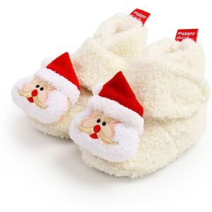 PatPat Christmas Baby & Toddler Festival Theme Decor Prewalker Shoes  - White