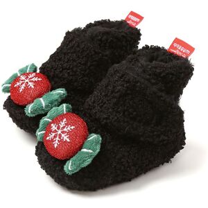 PatPat Christmas Baby & Toddler Festival Theme Decor Prewalker Shoes  - Black