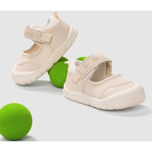 PatPat Toddler Girl/Boy Velcro Solid Color Mesh Casual Shoes  - Light beige