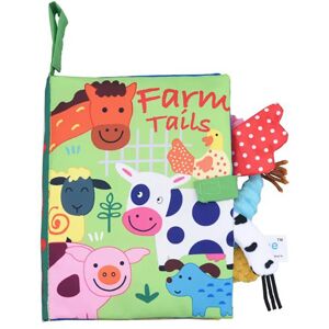 PatPat Tear-Proof 3D Cloth Books for Early Learning and Infant Playtime  - Green