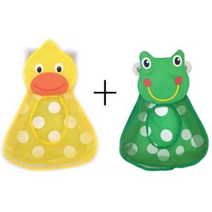 PatPat Baby Shower Bath Toy Storage Bag Little Duck Little Frog Net Bathroom Organizer  - Color-A