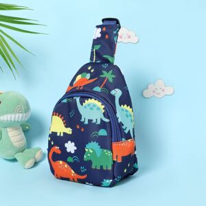 PatPat kids Unicorn Dinosaur Pattern Chest Bag Sling Bag Baby / Toddler Allover Dinosaur Print Bucket Hat  - Blue