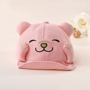 PatPat Baby Girl/Boy Childlike Thin Cotton Duckbill Hat  - Pink