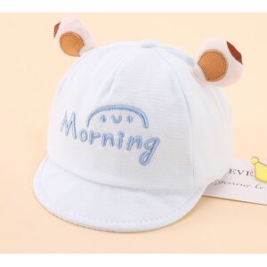 PatPat Baby Cute Embroidered Baby Sun Hat for 0-6 Months  - Blue