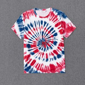 PatPat Independence Day Family Matching Tie Dye Short-sleeve Tee  - Multi-color