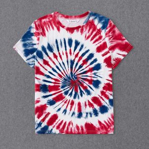 PatPat Independence Day Family Matching Tie Dye Short-sleeve Tee  - Multi-color