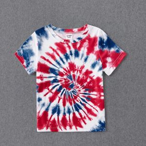 PatPat Independence Day Family Matching Tie Dye Short-sleeve Tee  - Multi-color