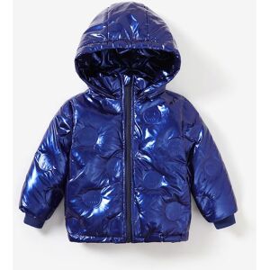 PatPat Kid Boy/Girl Childlike Hooded Coat  - Bluish Grey