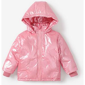 PatPat Kid Boy/Girl Childlike Hooded Coat  - Pink