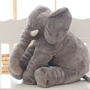 PatPat Grey Elephant Plush Doll Cute Large Size Stuffed Animal Plush Toy Doll Gifts for Girls Boys  - Grey