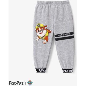 PatPat PAW Patrol Toddler Boys/Girls Creative Letter Foot Casual Sports Pants  - Grey