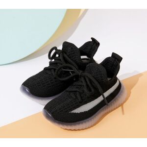 PatPat Kid Boy's Casual Letter Hooded Oversized 2pcs Suit or 1 Bag or 1 pair of Shoes  - Shoes Black