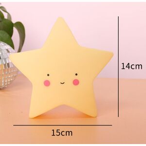 PatPat Luminous Toys Give Gifts Festival Lighting Rabbit Unicorn Pentagram Moon Cloud Dinosaur Shape LED Lamp Night Light Bedroom Decor  - Ginger