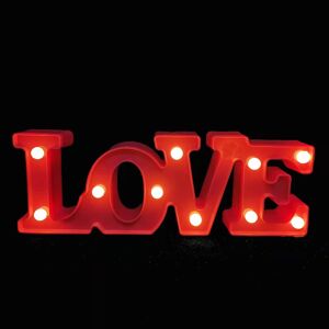 PatPat led Neon Love Conjoined Shape Letters Lamp  - Color-C