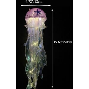 PatPat Jellyfish Lava Lamp, Lava Mood Lamp for Adults Kids, Large Electric Jellyfish Night Light to Decorate Home Office, Premium Gift for Christmas, Hallowe  - Purple